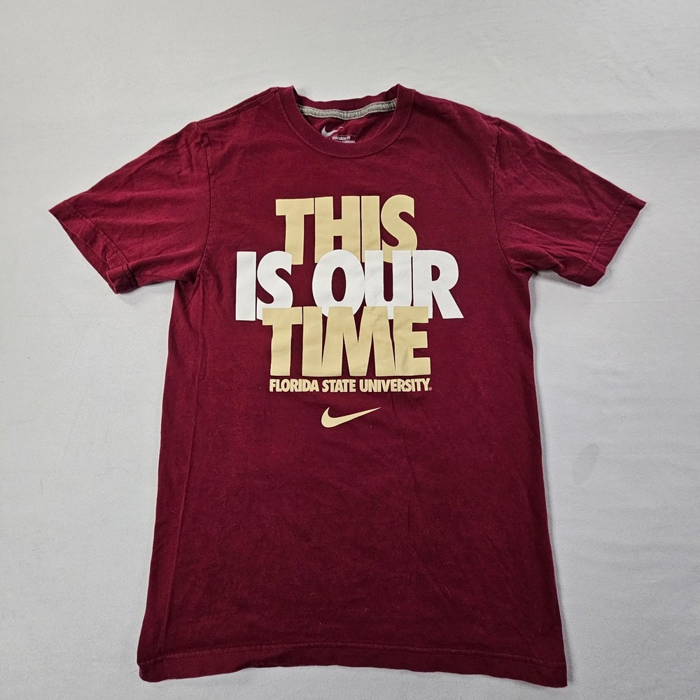 Florida State Seminoles Our Home 2011 Maroon Short Sleeve Cotton T-Shirt Adult S